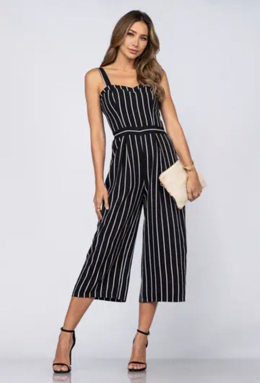 Stripe Jumpsuit
