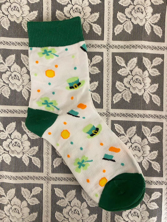 Lucky Hats and Clovers Socks