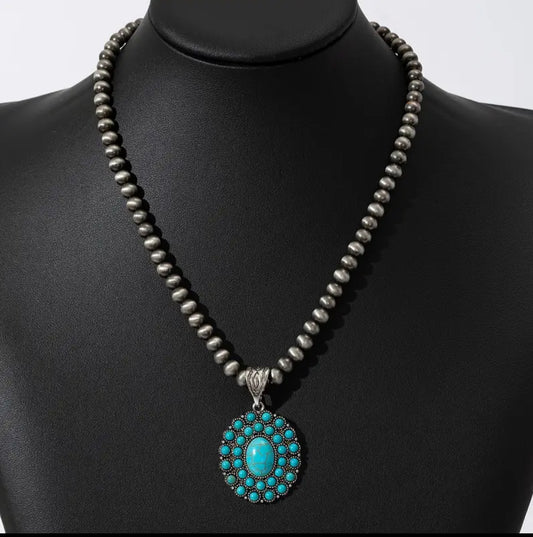 Western Turquoise Necklace