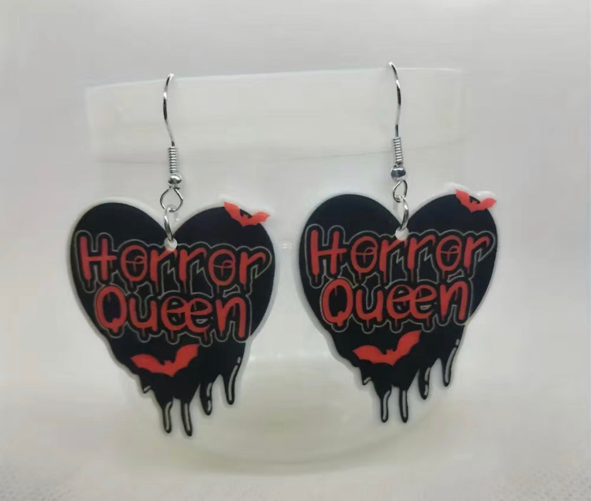 Horror Queen earrings