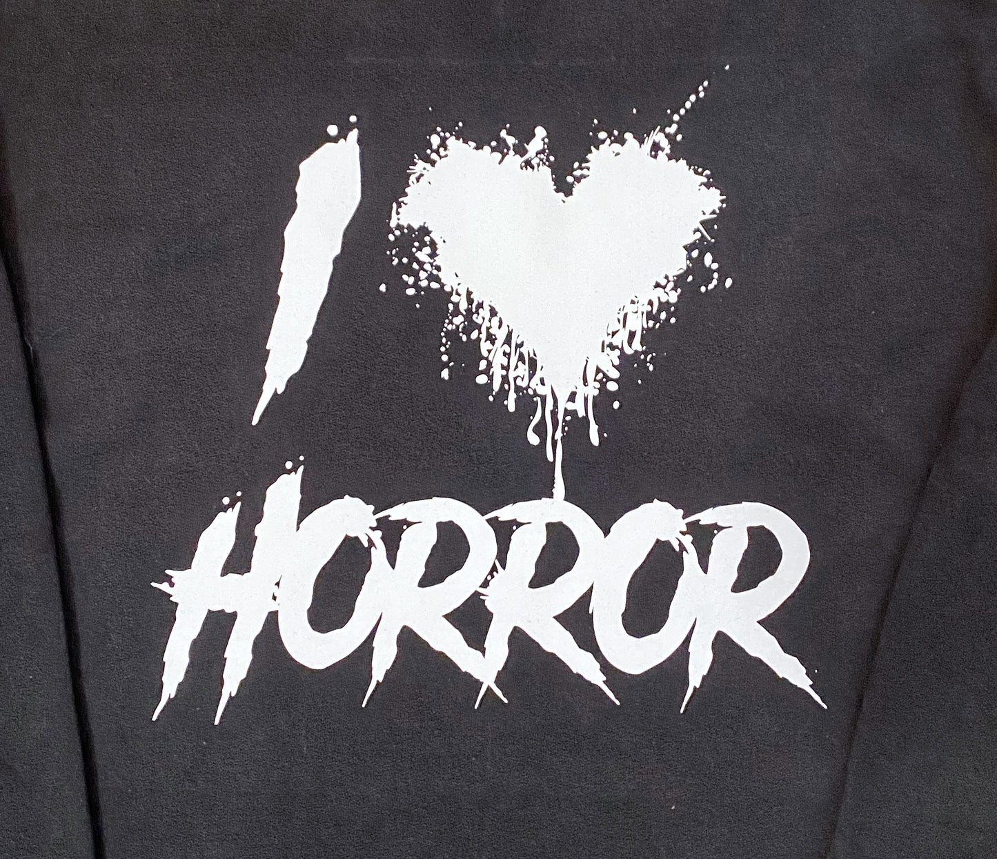 I love horror sweatshirt