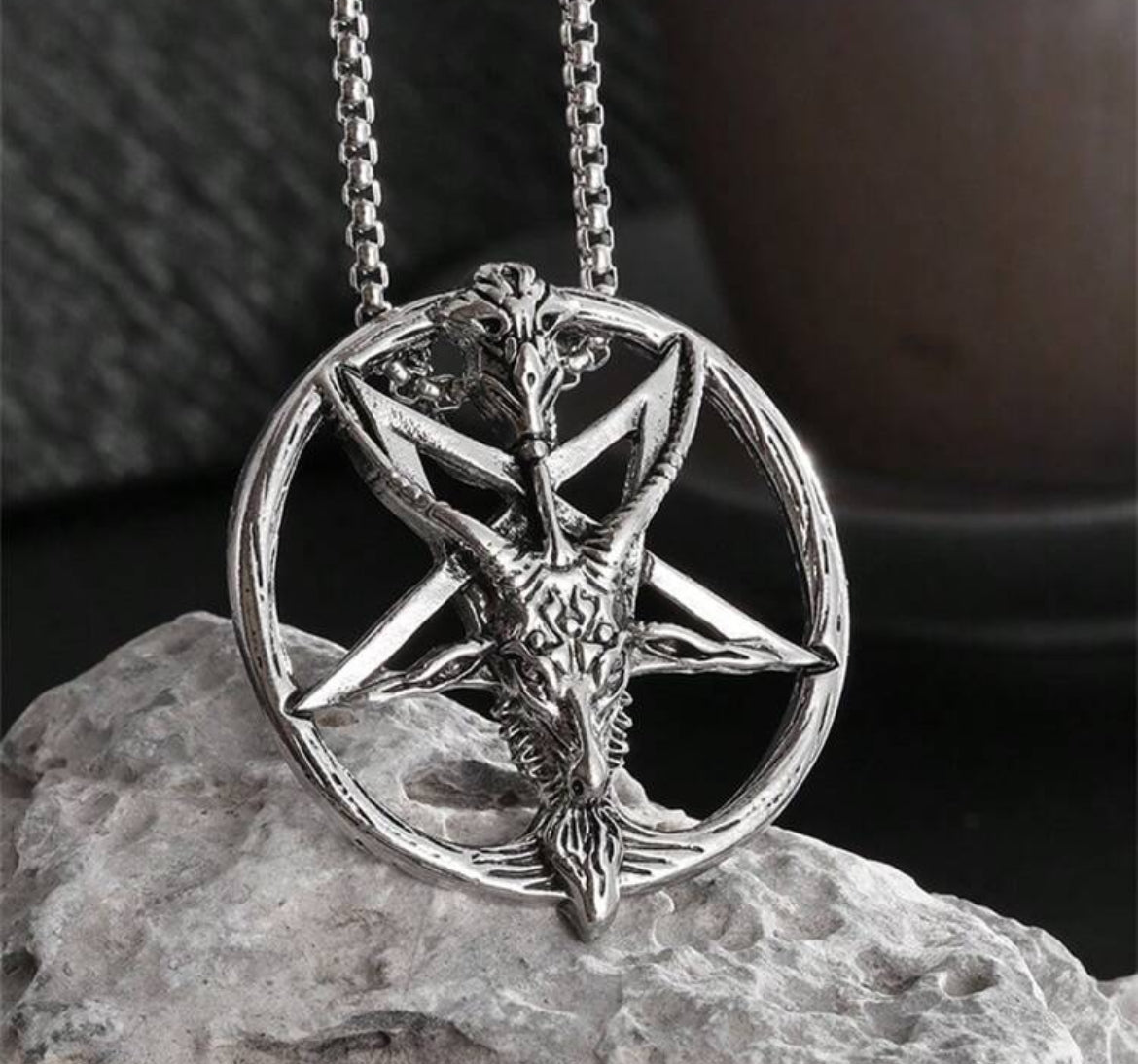 Inverted Pentacle Necklace