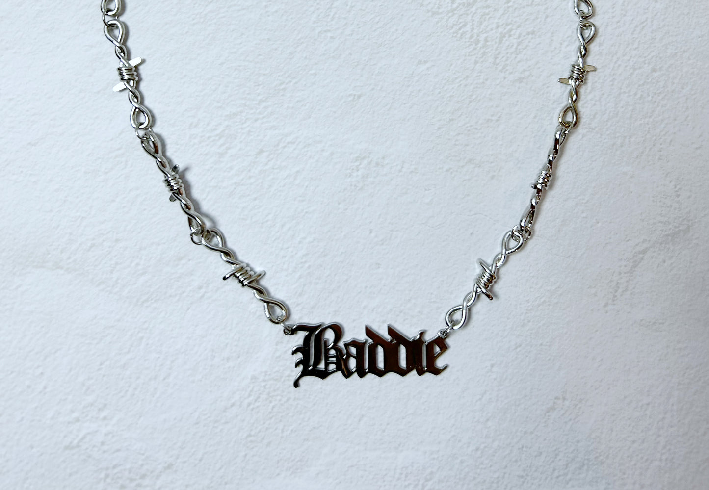 Baddie Barb Wire  Necklace
