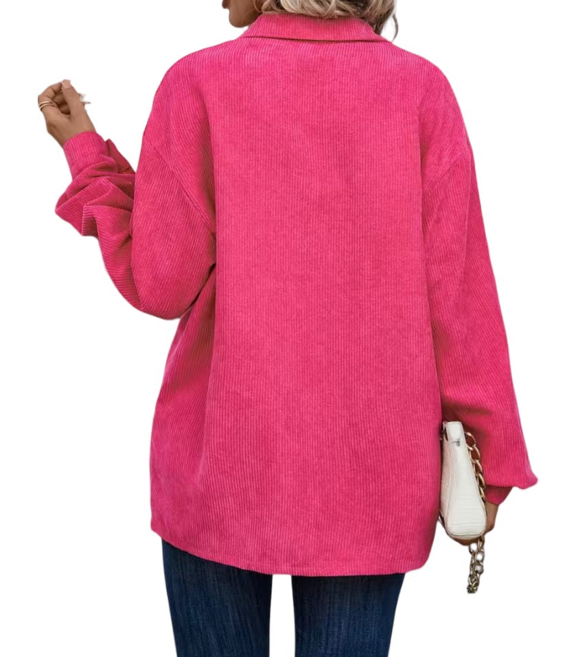 Sassy in Pink Button Down