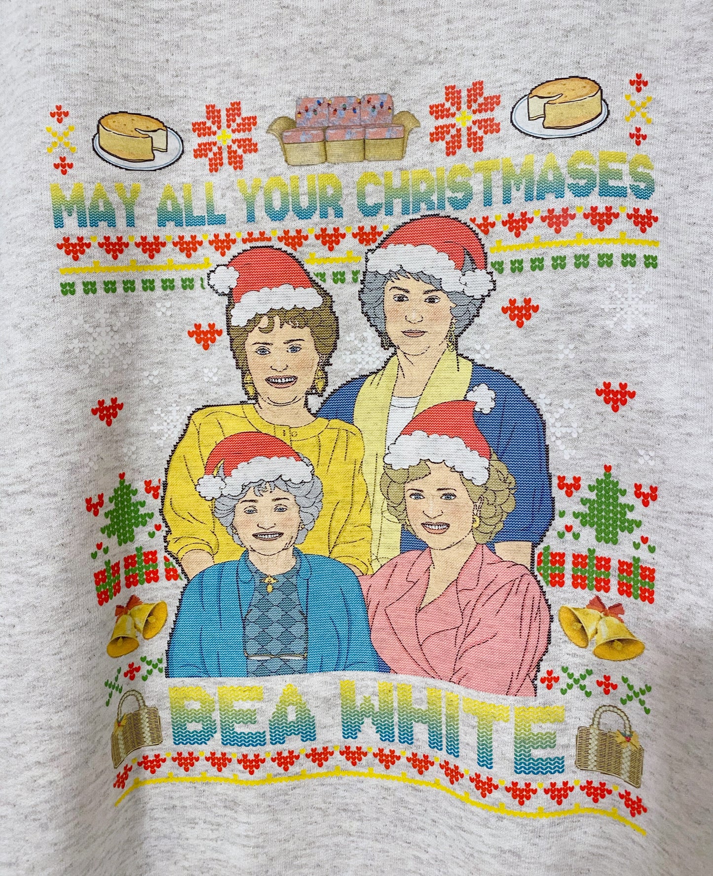 Golden girl Christmas Sweatshirt