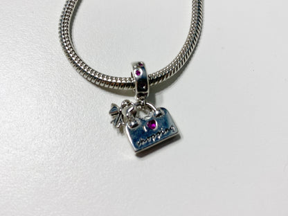 I love shopping Charm Bracelet