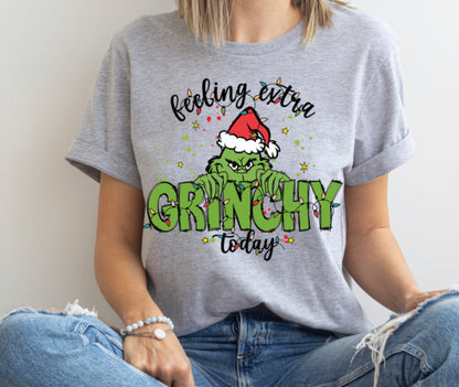 Extra Grinchy tee