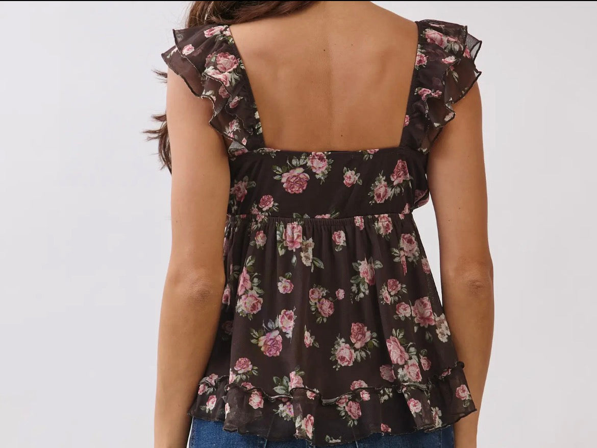 Flutter Sleeve Tunic