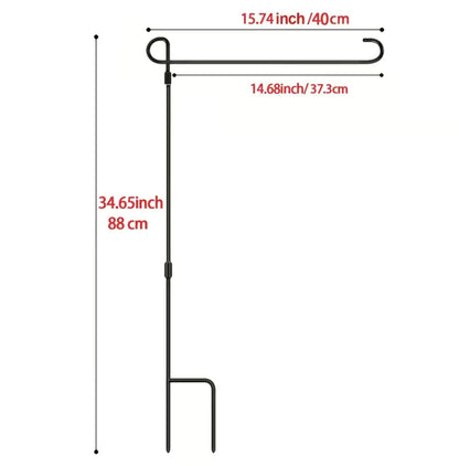 Garden flag pole 34”