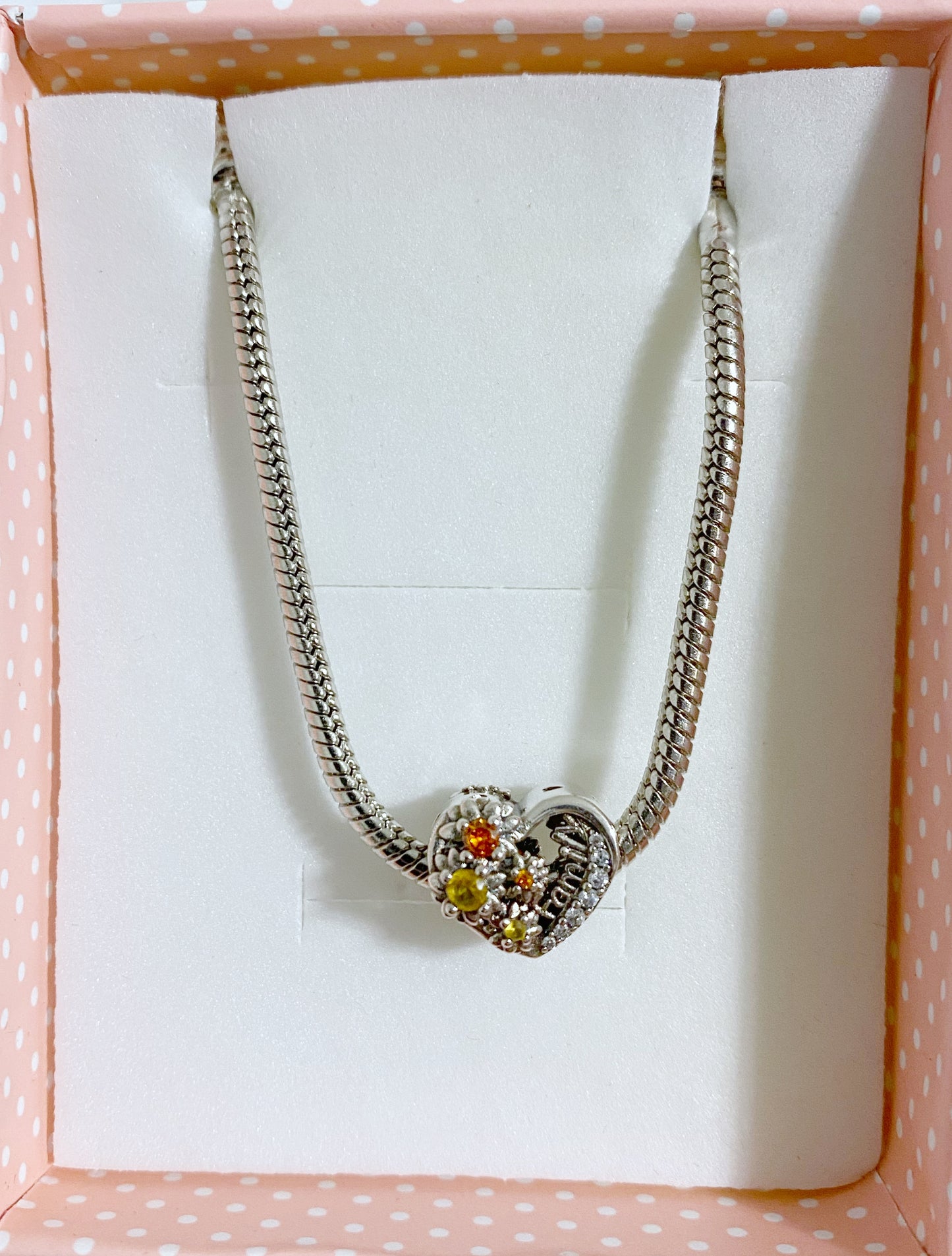 Family Charm Bracelet