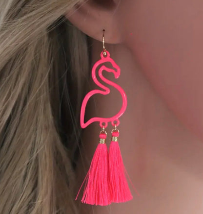 Flamingo Earrings