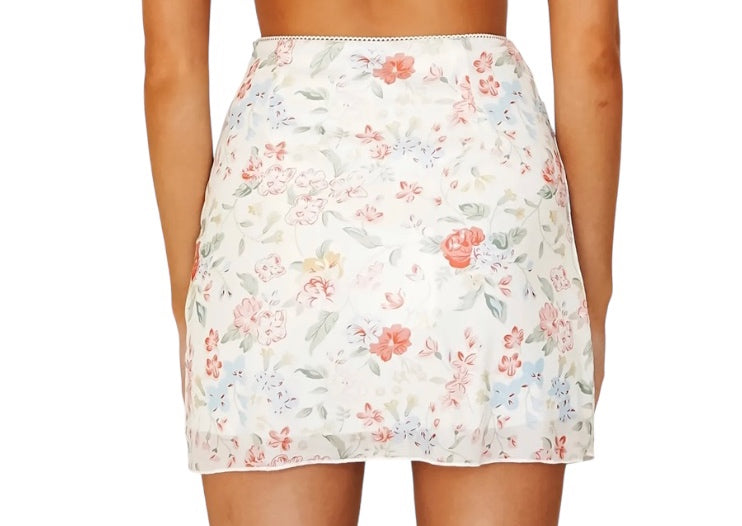 Spring into Floral skirt