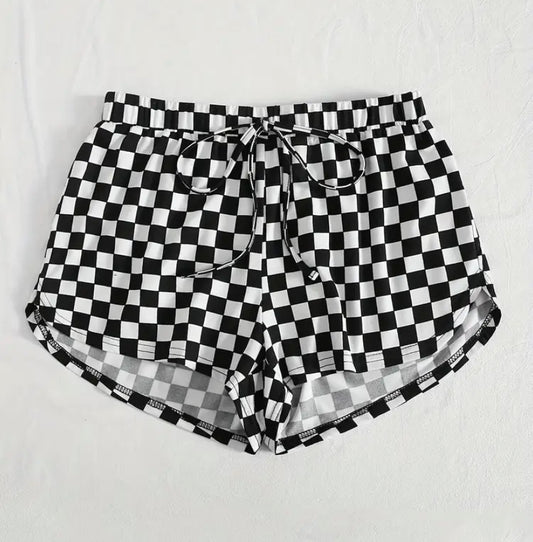 Checkered Shorts