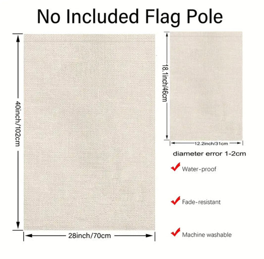 Welcome Daisies Garden Flag