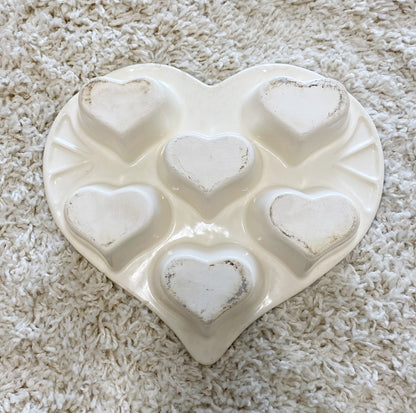 Heart porcelain stoneware