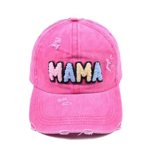 Pink Mama Patch Hat
