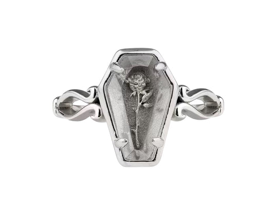 Coffin Ring- Silver