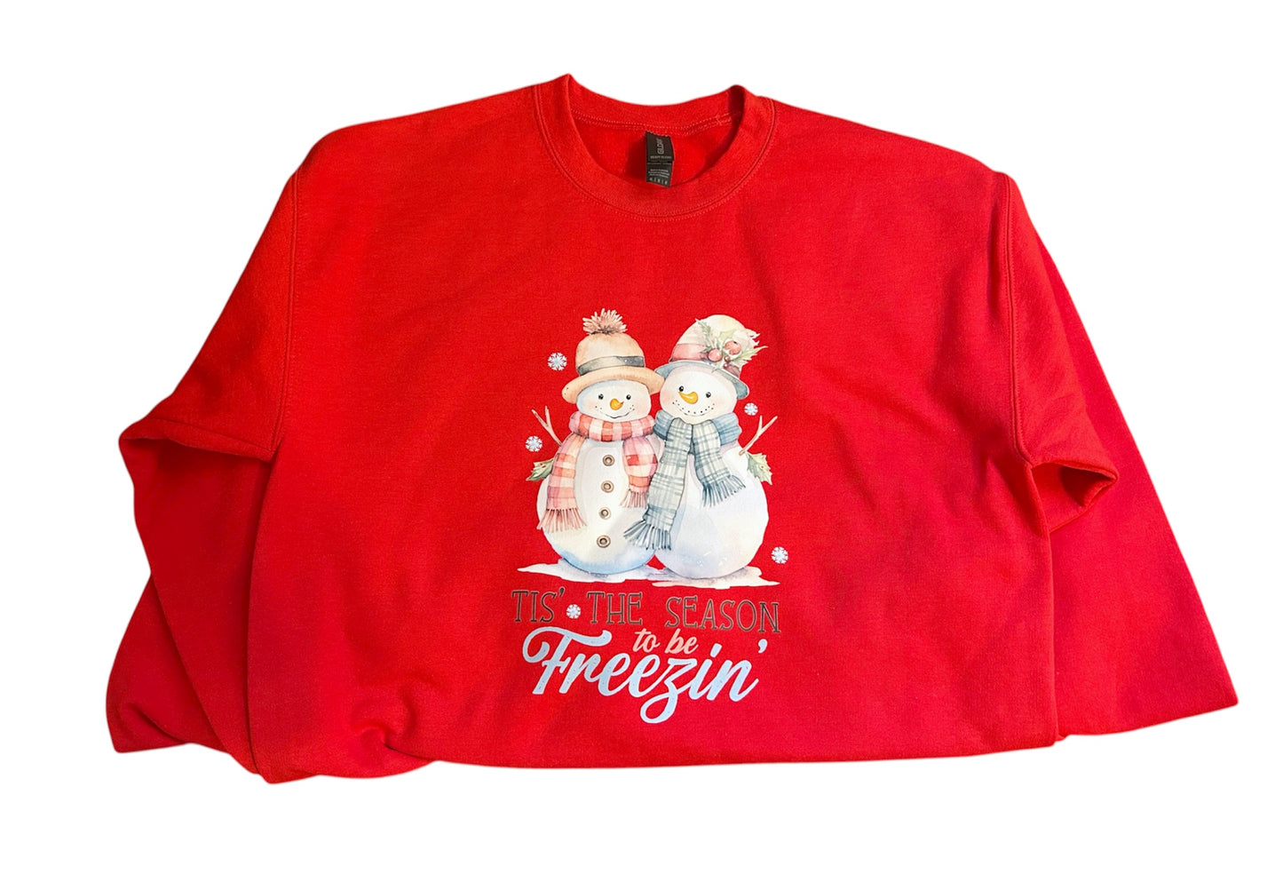 Snowmen Tis the Season Sweatshirt