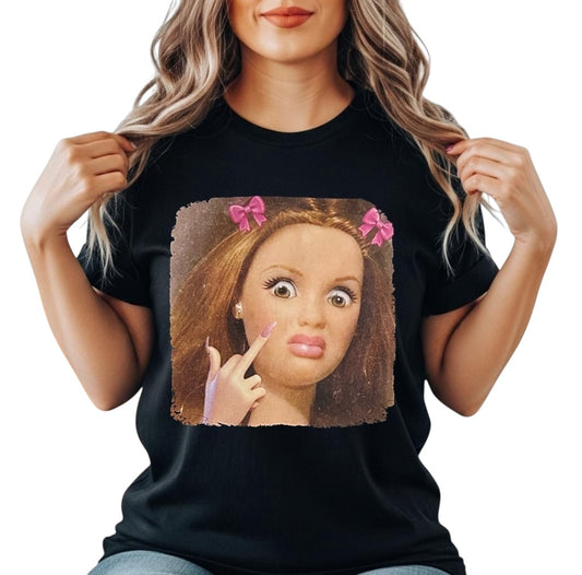 Very Disgusted Barbie Tee
