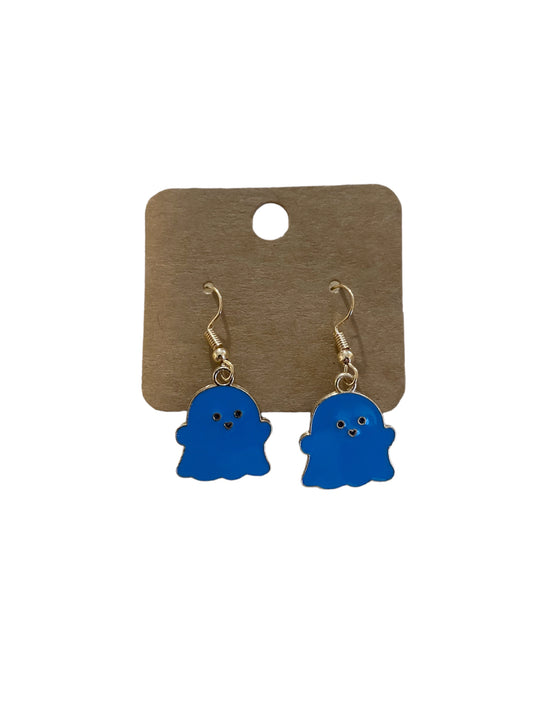 Blue Ghost Earrings