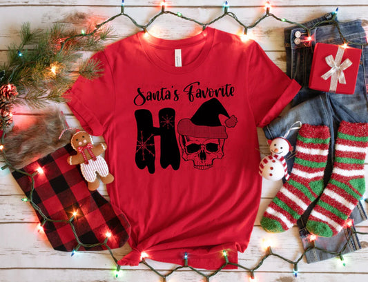 Santa’s Favorite Ho Tshirt