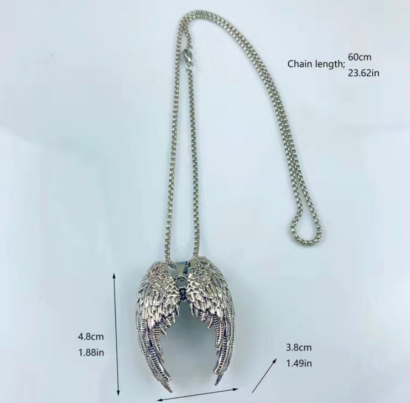 Angel, Wings,, Necklace, Celestial, Guardian, Feathers, Jewelry, Symbolism, Grace, Protection, Heavenly, Beauty, Serenity, Elegant, Sterling Silver, Gold, Ornate, Feminine, Delicate, Winged