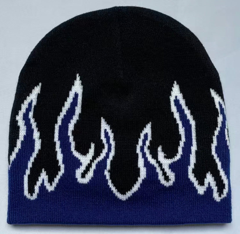 Blue Flame beanie