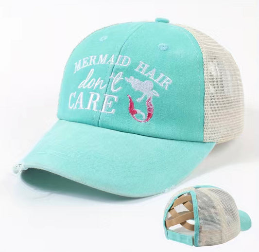 Mermaid Hair Don’t Care: light blue