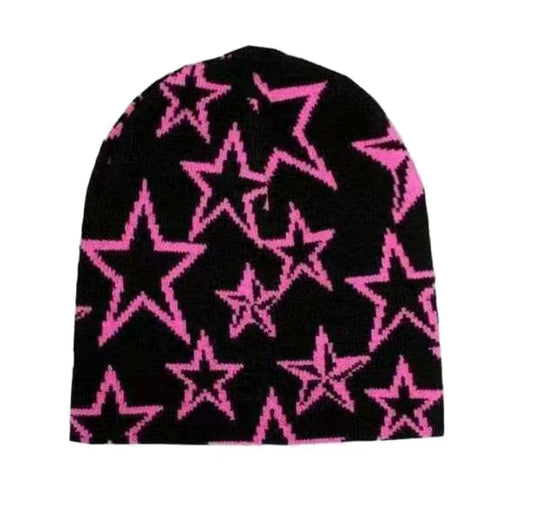 Pink Star beanie