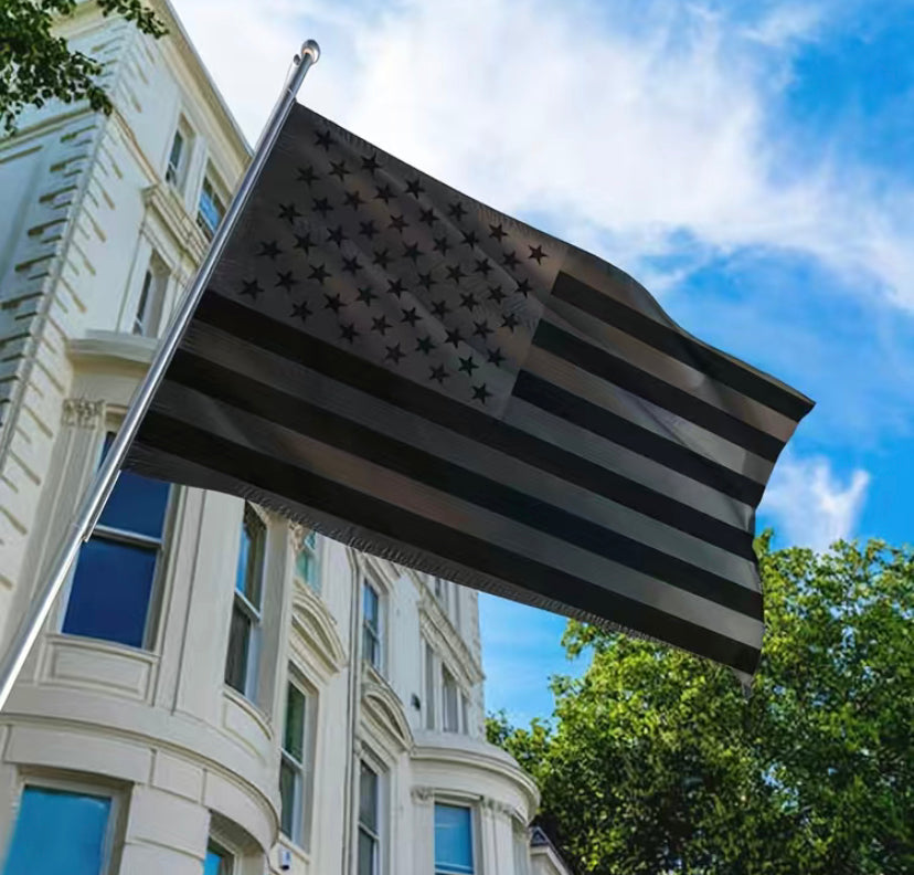 Black American flag