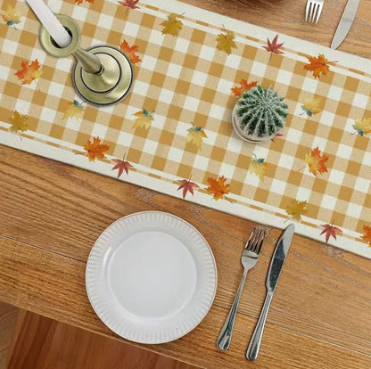 I love Fall Most of All Gnome table runner