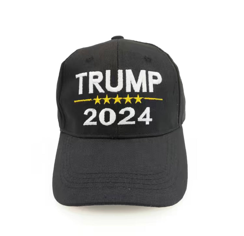 Trump 2024 hat black
