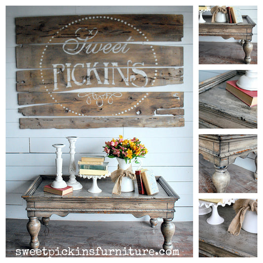 Suitcase/ Sweet Pickins / Milk Paint