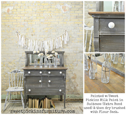 Suitcase/ Sweet Pickins / Milk Paint