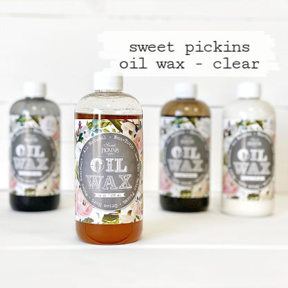 Oil wax – clear/ sweet pickins