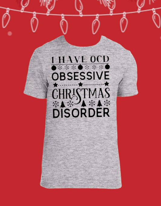 OCD Xmas Tshirt
