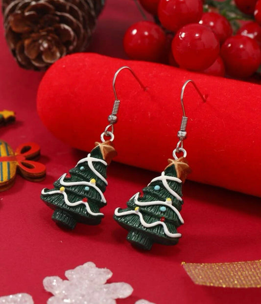 Christmas Tree earrings