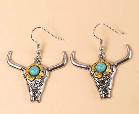 Bull earrings