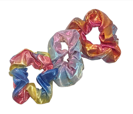 Metallic Scrunchies 3pk
