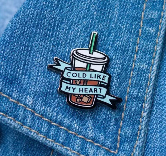 Iced Coffee Pin
