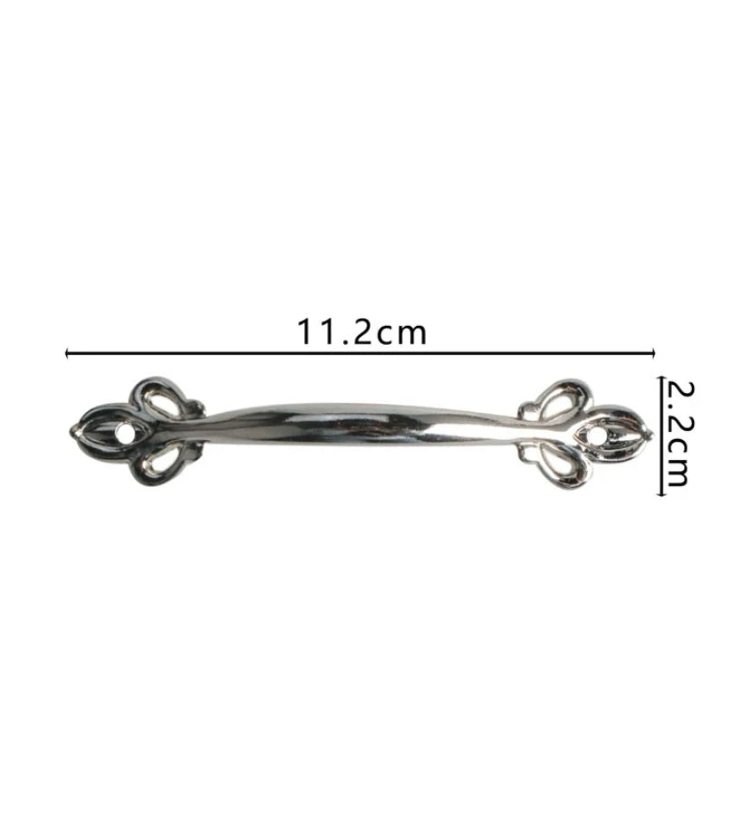 Silver drawer pull
