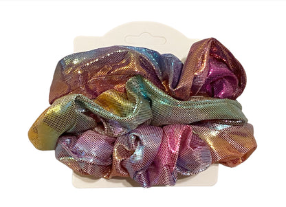 Metallic Scrunchies 3pk