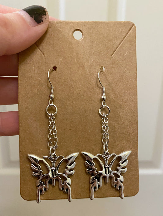 Butterfly earrings
