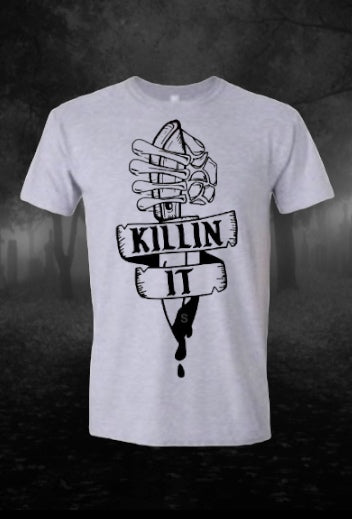 Killin It Skeleton Dagger tshirt