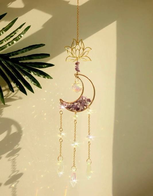 Moon Crystal Wall hanging decor