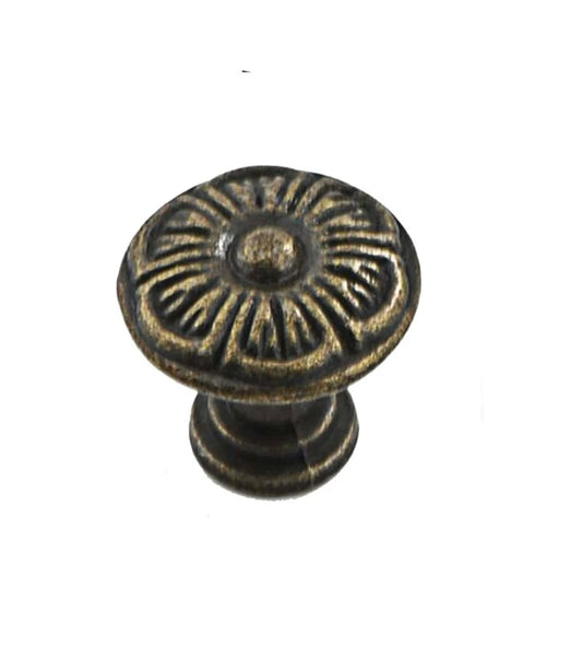 Flower drawer knob