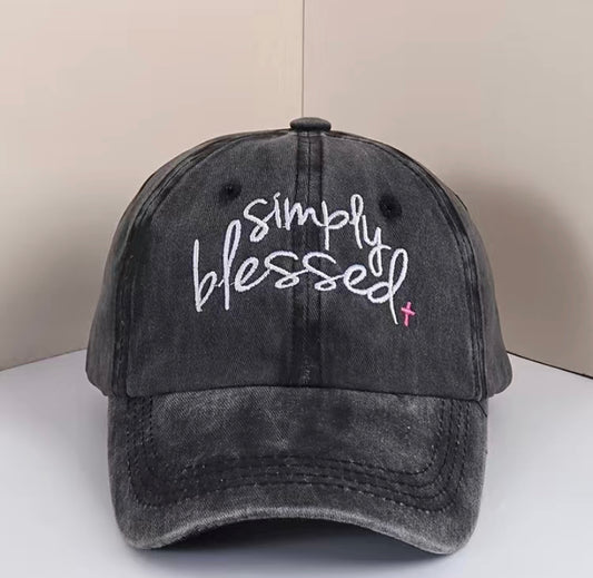 Simply blessed hat