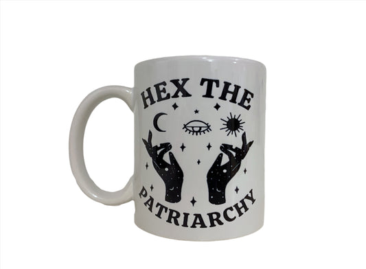 Hex the Patriarchy coffee mug