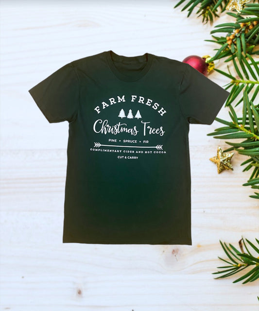 Farm Fresh Xmas Trees Tshirt