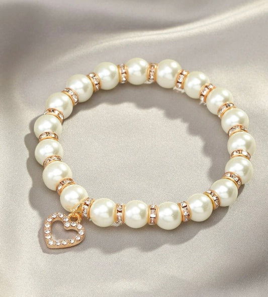 Heart charm Bracelet